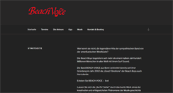 Desktop Screenshot of beachvoice.de